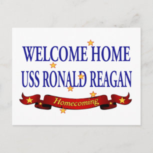 Welkom Home USS Ronald Reagan Briefkaart