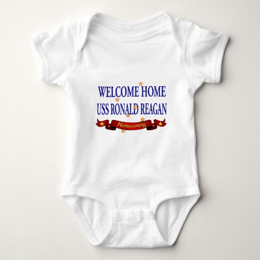 Welkom Home USS Ronald Reagan Romper (Voorkant)