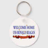 Welkom Home USS Ronald Reagan Sleutelhanger (Voorkant)