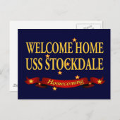Welkom Home USS Stockdale Briefkaart (Voorkant / Achterkant)
