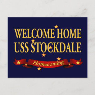 Welkom Home USS Stockdale Briefkaart