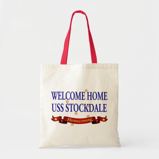 Welkom Home USS Stockdale Tote Bag (Voorkant)