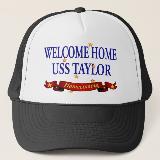 Welkom Home USS Taylor Trucker Pet (Voorkant)