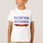 Welkom Home USS Vicksburg T-shirt (Voorkant)
