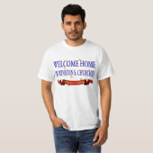 Welkom Home USS Winston S. Churchill T-shirt (Voorkant volledig)