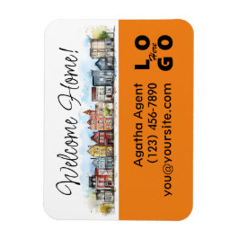 Welkom Home Vastgoed Sluitingsgeschenk Magneet