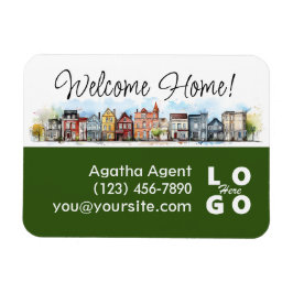 Welkom Home Vastgoed Sluitingsgeschenk Magneet