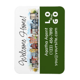 Welkom Home Vastgoed Sluitingsgeschenk Magneet