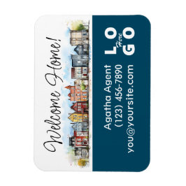 Welkom Home Vastgoed Sluitingsgeschenk Magneet