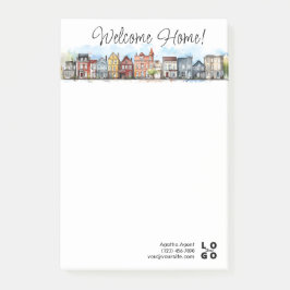 Welkom Home Vastgoed Sluitingsgeschenk Post-it® Notes