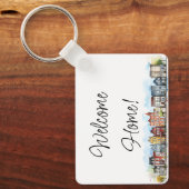 Welkom Home Vastgoedmarketing Sleutelhanger (Voorkant)