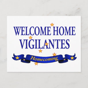 Welkom Home Vigilantes Briefkaart