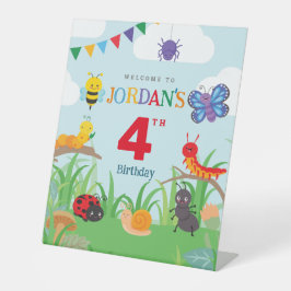 Welkom homepage van het kinderdagverblijf Cute Col Reclamebord Met Voetstuk