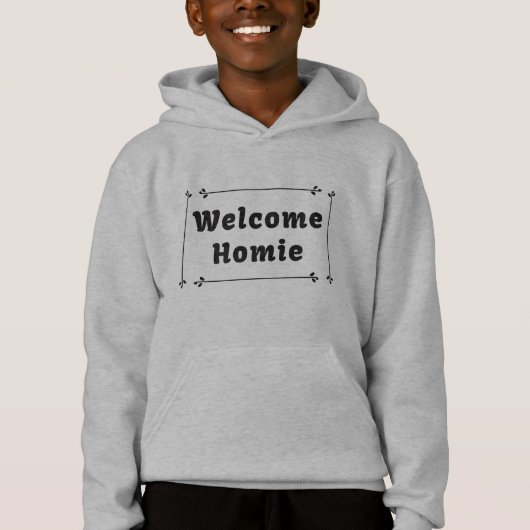 Welkom Homie in Lijst (Voorkant)