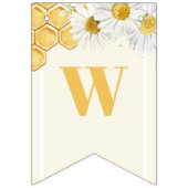 Welkom honing Bumblebee Babee Baby shower Sprinkle Vlaggetjes (Derde vlag)