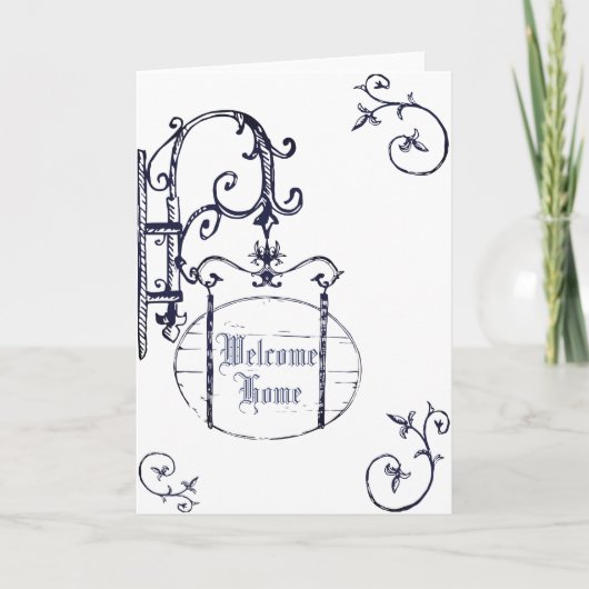 Welkom Huis Kaart (Voorkant)