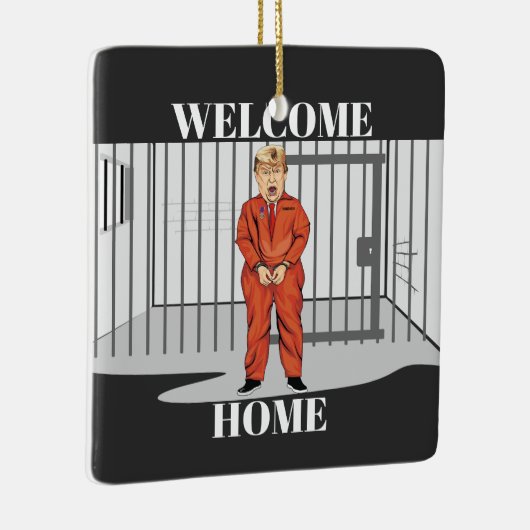 Welkom Huis Keramisch Ornament (Rechts)