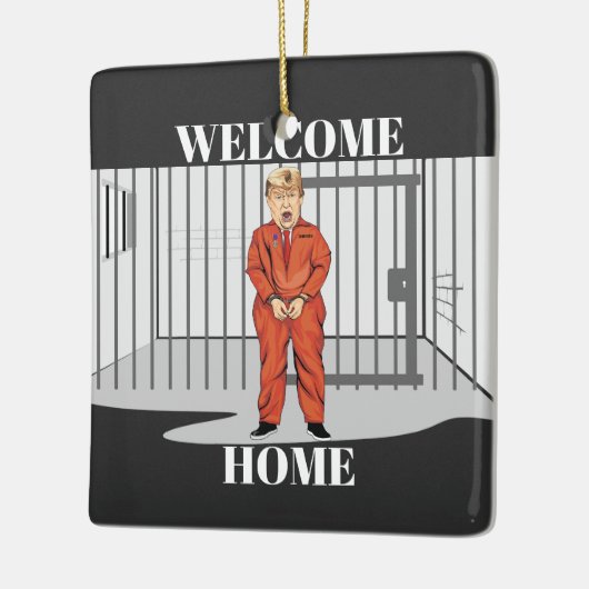 Welkom Huis Keramisch Ornament (Links)