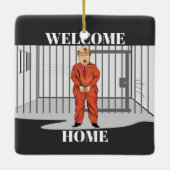 Welkom Huis Keramisch Ornament (Achterkant)