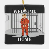 Welkom Huis Keramisch Ornament (Voorkant)