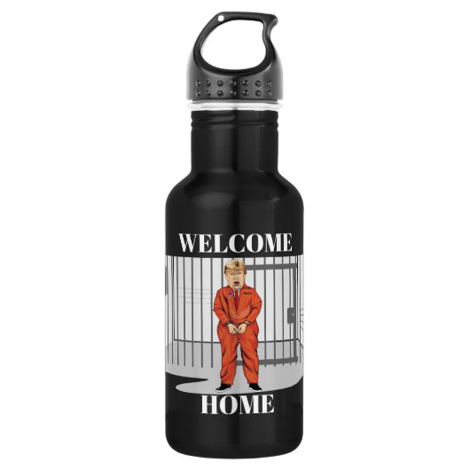 Welkom Huis Waterfles (Voorkant)