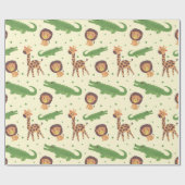 Welkom in Afrika Cadeaupapier (Vlak)