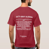 Welkom in Alabama T-shirt (Achterkant)