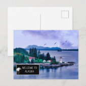 Welkom in Alaska Briefkaart (Voorkant / Achterkant)