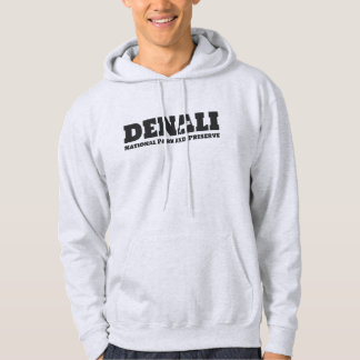 Welkom in Alaska. Denali - Black Logo Hoodie