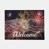 Welkom in Amerika Doormat Deurmat (Voorkant)