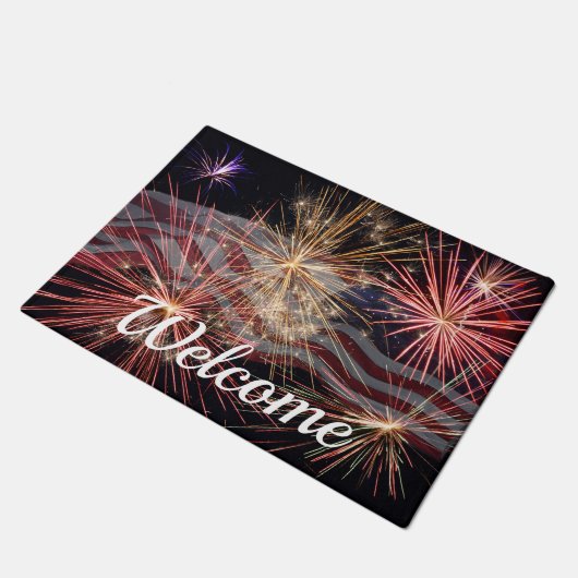 Welkom in Amerika Doormat Deurmat (Schuin)