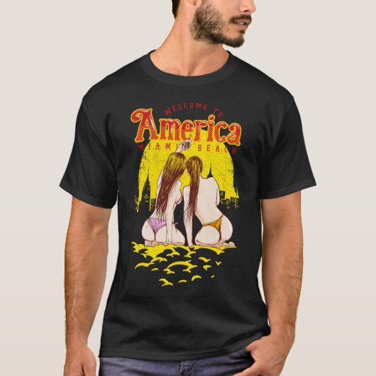 welkom in Amerika T-shirt (Voorkant)