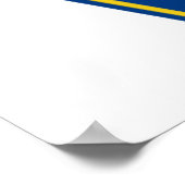 Welkom in Android County (Bug Droid Sign) Poster (Hoek)