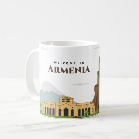 Welkom in Armenië Koffiemok (Voorkant links)