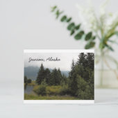 Welkom in Beauful Juneau, Alaska Briefkaart (Staand voorkant)