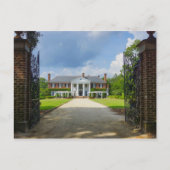 Welkom in Boone Hall Briefkaart (Voorkant)