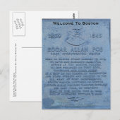 Welkom in Boston Briefkaart (Voorkant / Achterkant)