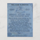 Welkom in Boston Briefkaart (Voorkant)