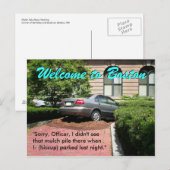 Welkom in Boston Briefkaart (Voorkant / Achterkant)