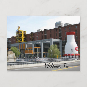 Welkom in Boston Briefkaart