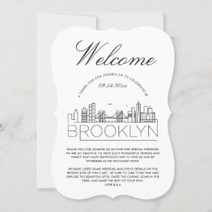 Welkom in Brooklyn   Gasten Details uitnodiging
