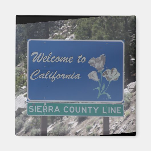Welkom in California Magnet (Voorkant)