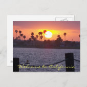 Welkom in Californië Briefkaart (Voorkant / Achterkant)