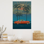 Welkom in Californië Poster (Keuken)