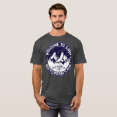 Welkom in Camp Quitcherbitchin Camper T-shirt (Voorkant volledig)