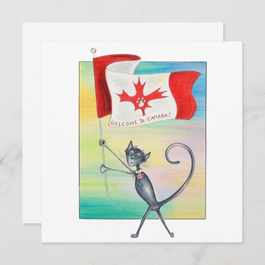 Welkom in Canada (Voorkant / Achterkant)