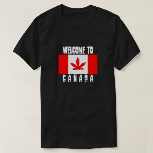 WELKOM IN CANADA T-SHIRT (Design voorkant)