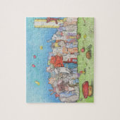 Welkom in Cat Town Legpuzzel (Verticaal)