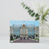 Welkom in Catherine Palace, Rusland Briefkaart (Staand voorkant)