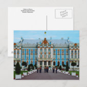 Welkom in Catherine Palace, Rusland Briefkaart (Voorkant / Achterkant)